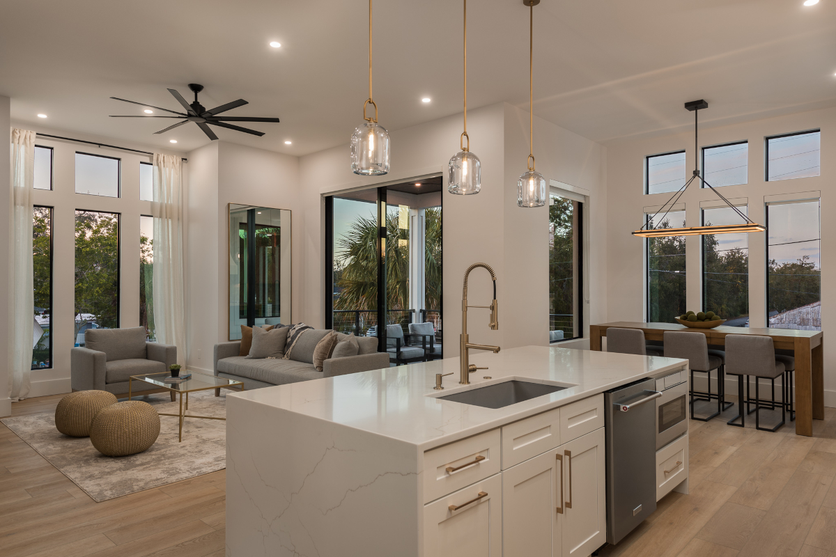 Dunedin Foundry Townhomes - Living Room - 1200 x 800